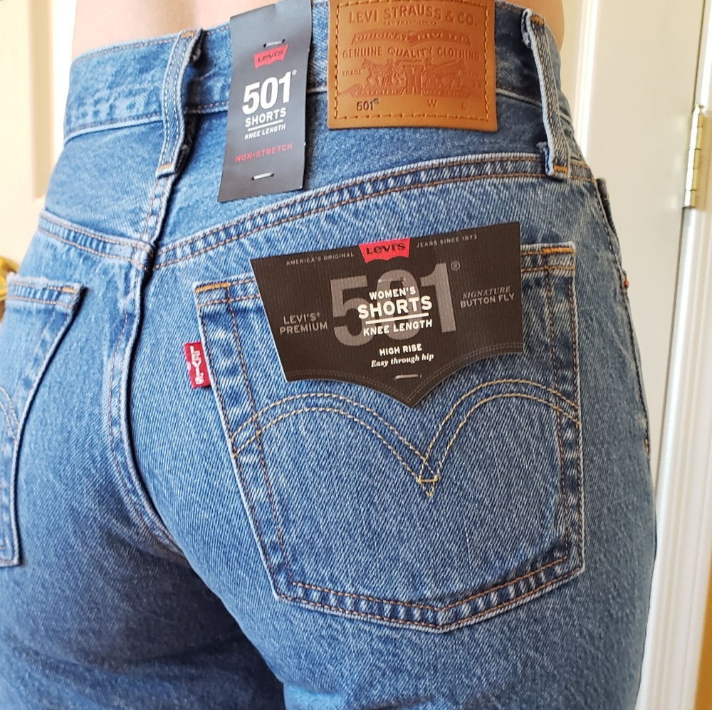Levi's 501 denim shorts